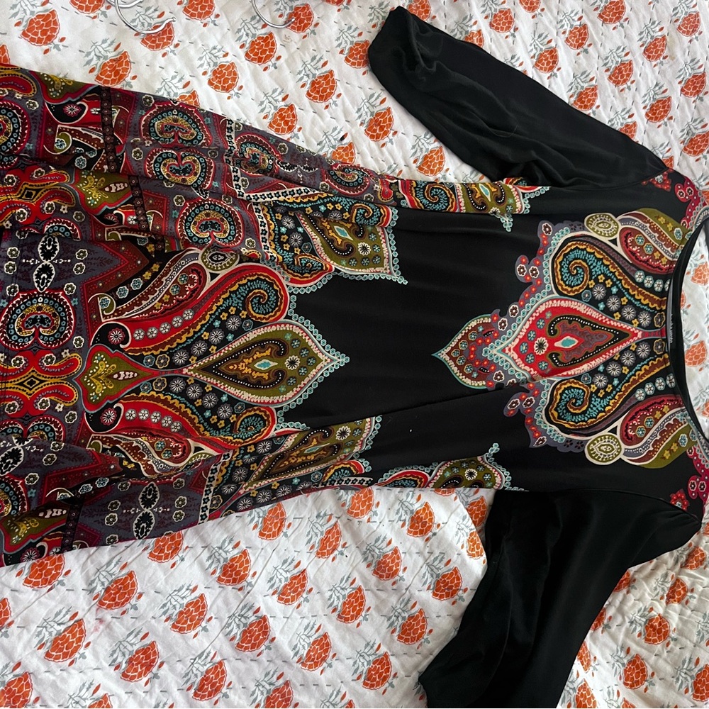 Chic Pattern Dress!